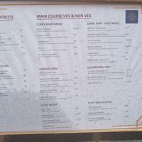 Menu at Tikka’n’way in Grand Est