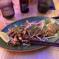 Seitan pad Thai   at Desoriente - Granados in Barcelona