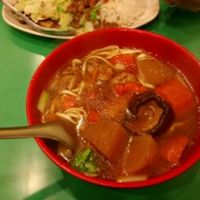 noodle soup at Qing Shan in Taipei