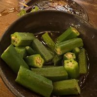okra at Aiko in Berlin