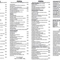 Menu as of July 2025  at Österskär Restaurang Och Pizzeria in Stockholms Län