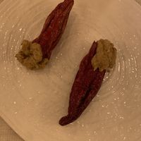 PEPERONE CRUSCO con pane   at Ristorante Burro Salato - Cucina Francese e Lucana a Matera in Basilicata