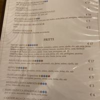 Vorspeisen  at Osteria Da Fortunata - Bologna in Emilia-romagna