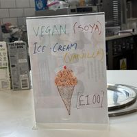   at Community Cafe in North London