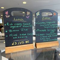   at Community Cafe in North London