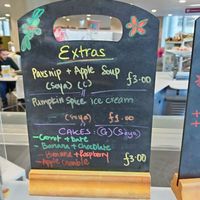 Extras at Community Cafe in North London