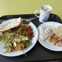   at Community Cafe in North London