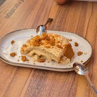 Tarta lotus (muy muy buena) at La Verdulera in Cadiz