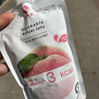 konjac jelly (2,50€)  at Dun Huang in Vlaanderen