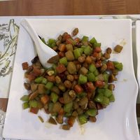 Kung Po Chicken   at Shuiying Sky Su Restaurant - 水映天空素餐厅 in Chengdu