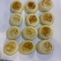 Dumplings with brown sugar fillingg  at Shuiying Sky Su Restaurant - 水映天空素餐厅 in Chengdu