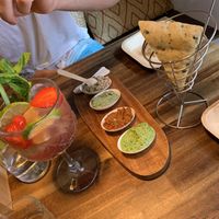 Delicious Virgin Sangria!  at Bubita Bar in Barcelona