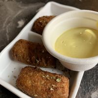 Croquettes  at Bubita Bar in Barcelona