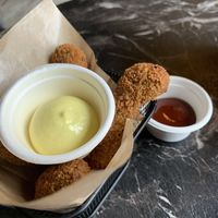 Spicy sticks  at Bubita Bar in Barcelona