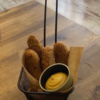 Spicy sticks! at Bubita Bar in Barcelona