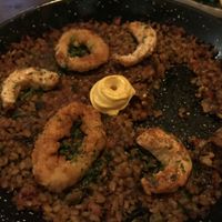 Paella at Bubita Bar in Barcelona