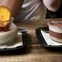 Desserts at Bubita Bar in Barcelona