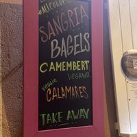 Even a cheese platter  at Bubita Bar in Barcelona