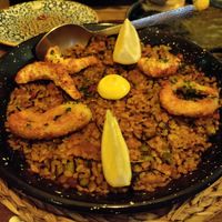 Tasty paella at Bubita Bar in Barcelona