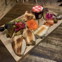 Cheese platter at Bubita Bar in Barcelona