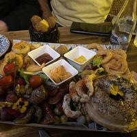 Shared platter (starter)   at Bubita Bar in Barcelona
