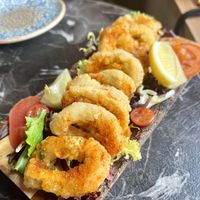 Kojac calamari   at Bubita Bar in Barcelona