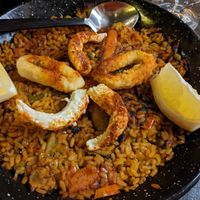 Vegan Paella at Bubita Bar in Barcelona