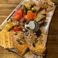 Vegan cheese platter.   at Bubita Bar in Barcelona