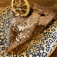 Limon & ginger tart.   at Bubita Bar in Barcelona