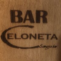 See the sign!  at Bubita Bar in Barcelona