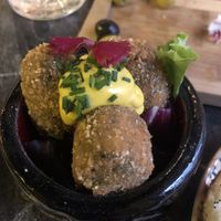 Croquettes ⭐️⭐️⭐️💫   at Bubita Bar in Barcelona