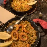 Paellas   at Bubita Bar in Barcelona