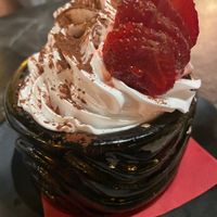 Raspberry Crumble at Bubita Bar in Barcelona