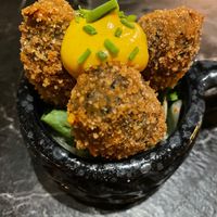 Croquettes at Bubita Bar in Barcelona