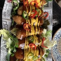 Spicy things  at Bubita Bar in Barcelona