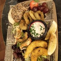 Beach Vibes Reloaded (vegan seafood) at Bubita Bar in Barcelona