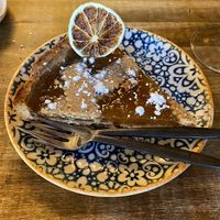 Ginger lemon pie  at Bubita Bar in Barcelona