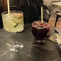 Sangria (Frida e inquisicion) #Veganuary at Bubita Bar in Barcelona