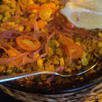 Vegan paella at Bubita Bar in Barcelona