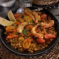 Paella de mar  at Bubita Bar in Barcelona