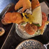 LEMON SHRIMPZ COCKTAIL  at Bubita Bar in Barcelona