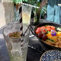 Passion fruit lemonade   at Bubita Bar in Barcelona