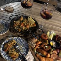 Vegane Paella  at Bubita Bar in Barcelona