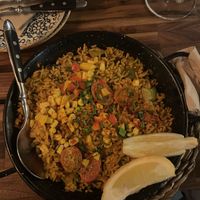 VERDURAS PAELLA  at Bubita Bar in Barcelona