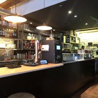 Open kitchen  at Bubita Bar in Barcelona
