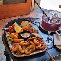 Vegan sea food at Bubita Bar in Barcelona