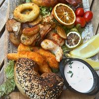 Sea Platter Starter  at Bubita Bar in Barcelona