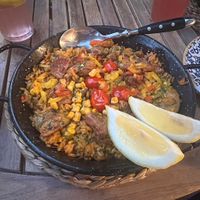 Vegan Paella  at Bubita Bar in Barcelona