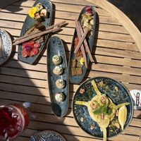 Tapas table for two  at Bubita Bar in Barcelona