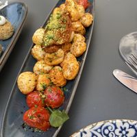 Fried gnocchi   at Bubita Bar in Barcelona
